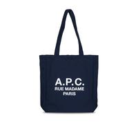 A.p.c. - Sac Fourre-tout Brodé - Femme - Sacs - Bleu - Taille: ONE Size