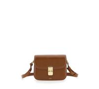 A.p.c. - Sac Grace Small - Femme - Sacs - Brun - Taille: ONE Size