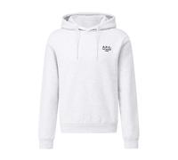 A.p.c. - Sweat à Capuche Logo Brodé - Homme - Sweatshirts et sweats à capuche - Gris - Taille: S