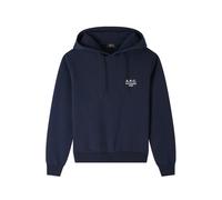 A.p.c. - Sweat à Capuche Marine Rue Madame Paris Brodé - Femme - Sweatshirts et sweats à capuche - Bleu - Taille: 38 FR
