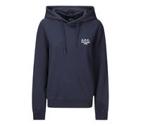 A.p.c. - Sweat à capuche Standard Rue Madame SweaT-shirt - Femme - Sweatshirts et sweats à capuche - Bleu - Taille: 42 FR