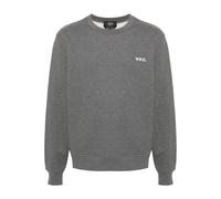 A.p.c. - SweaT-shirt Logo Floqué - Homme - Sweatshirts et sweats à capuche - Gris - Taille: S