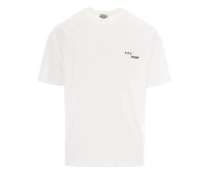 A.p.c. - T-Chemises - Homme - Tops - Blanc - Taille: XL