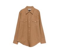 A.p.c. - Western Shirt - Femme - Blouses et Chemises - Brun - Taille: 36 FR