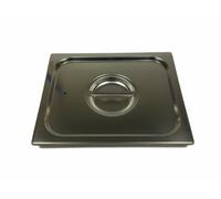 à Paderno Monde Cuisine 12 1/5,1 cm par 10 1/5,1 cm en Acier Inoxydable Standard Couvercle pour hôtel Pan - 1/2