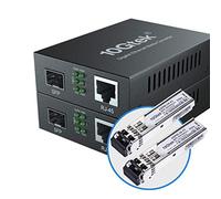 a Pair of 1.25G Media Converters(kit #1), SFP Slot, with a SFP Module, MMF, 850-nm, 550-m