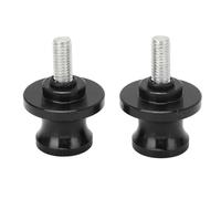 A Pair of Motorcycle Swingarm Spoon Sliders Black Swingarm Bracket Screws Suitable for Zx6r Z900 Vulcan Modification and Upgrade Accessories High-Strength Alloy Steel (Noir)
