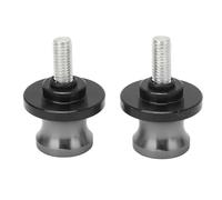 A Pair of Motorcycle Swingarm Spoon Sliders Black Swingarm Bracket Screws Suitable for Zx6r Z900 Vulcan Modification and Upgrade Accessories High-Strength Alloy Steel (Tu Colore)