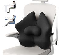 A-Pce Coussin de Soutien Lombaire Réglable, Améliore Le Soulagement des Douleurs dans Le Bas du Dos et la Posture Assise, Coussin de Soutien Dorsal Ergonomique en Mousse à Mémoire de Forme pour Une