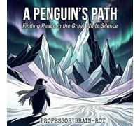 A Penguin’s Path: Finding Peace in the Great White Silence: An Existential Coloring Journey for the Overstimulated Soul (A Nihilist Penguin Meme Inspired Stress-Buster)