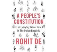 A Peoples Constitution by Rohit De Hardcover Book Inconnu (Auteur)