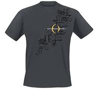 A Perfect Circle Hieroglyphics Homme T-Shirt Manches Courtes Anthracite 100% Coton Regular