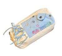 à permanent en polyester Star Plan, capacité, cordon se terminant par courant continu, propre, transportable pour les rudiments scolaires, planificateur de matériel scolaire lavable