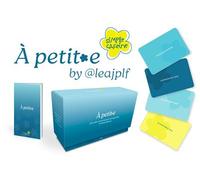 À petite - 75 cartes pour des conversations introspectives et bienveillantes Un coffret by Léa jplf, créatrice du podcast Simple Cafeine - Léa JPLF - Merci Les Livres - Coffret - Jeux livres objets