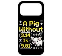 A Pig Without 3.14 is 9.81 Mathématiques physiques Coque pour iPhone 17 Pro Max
