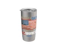 A Pledge A Day Keeps The Commies Away American Flag America Gobelet isotherme en acier inoxydable double paroi