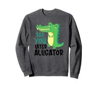 À Plus Tard Alligator Cute Later Gator Funny Boy Kids Sweatshirt