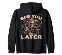 À Plus Tard, Grim Reaper The Angel of Death Soul Collector Sweat à Capuche