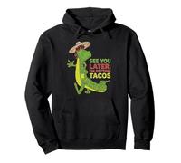 À Plus Tard, Je Vais Acheter Tacos Funny Alligator Design Sweat à Capuche