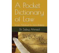 A Pocket Dictionary of Law: From Affidavit to Zero-Rating