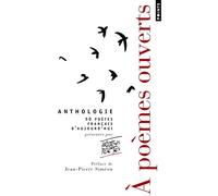 A poèmes ouverts Anthologie proposée par Le Printemps des Poètes. Précédée de Aïe un poète! de Jean-Pierre Siméon - Collectif - Points - Poche - Papeterie
