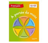 A portée de mots - Français CE1-CE2 - Livre élève Edition 2014 - Jean-Claude Lucas - Hachette Education - broché - Scolaire / Universitaire
