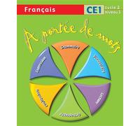 A portée de mots - Français CE1 - Livre de l'élève - Ed.2009 Livre de l'élève - Edition 2009 - Jean-Claude Lucas - Hachette Education - broché - Scolaire / Universitaire
