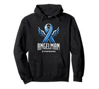 A pour Angelman Syndrome Awareness Warrior Fighter Sweat à Capuche