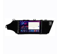 A-Pple Carplay Voiture pour Toyota Avalon 4 IV XX40 2012-2018 Navigation GPS, Écran Tactile, Siri Assistant Vocal, Bluetooth, Mirror Link Steer + Caméra de Recul, 8 Nuclear 6G+128G