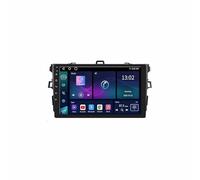 A-Pple Carplay Voiture pour Toyota Corolla E140/150 2007-2012 GPS Navi Bluetooth Étanche Écran Tactile Android avec WiFi, Dashcam & Caméra de Recul FM, 8 Nuclear 6G+128G
