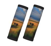 a Prairie Horizons Lot de 2 housses de poignée de bagage rembourrées douces pour valises, sacs et appareils électroménagers