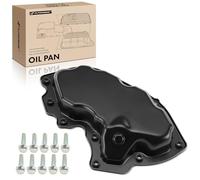 A-Premium Carter d'huile moteur inférieur avec bouchon de vidange compatible avec Chevrolet Equinox 2018-2024 et GMC Terrain 2018-2024, 1,5 L, 4WD