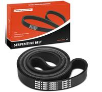 A-Premium Courroie d'entraînement serpentine pour moteur compatible avec Volvo VNM & IC Corporation RE Commercial, RE Integrated & International Harvester 3000RE & Kenworth T270, T370 & Peterbilt 337