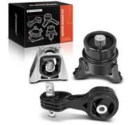 A-Premium Kit de montage moteur et de transmission compatible avec Honda Civic 2006-2011 L4 1,3 L, lot de 3 pièces, remplace # 50850-SNC-A91