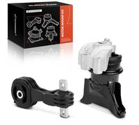 A-Premium Lot de 2 supports de moteur et entretoises de couple compatibles avec Honda Civic 2006 2007 2008 2009 2010 L4 1,3 L, remplace # 50890SNCA91