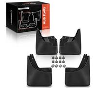 A-Premium Lot de 4 bavettes Garde-Boue Avant et arrière compatibles avec Hummer H3 2006 2007 2008 2009 2010
