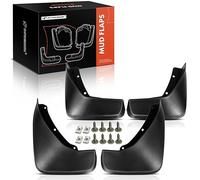 A-Premium Lot de 4 bavettes Garde-Boue avec Accessoires de quincaillerie compatibles avec Volvo XC90 2015-2021, Utilitaire Sportif, boulonné, Avant et arrière (côté conducteur et Passager)