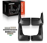 A-Premium Lot de 4 bavettes Garde-Boue avec kit de matériel Compatible avec Subaru Forester 2014 à 2018, Utilitaire Sport, Avant et arrière (côtés conducteur et Passager)