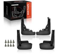 A-Premium Lot de 4 bavettes Garde-Boue de Rechange pour Toyota Corolla 2020 - Ne conviennent Pas aux Jupes latérales ou aux modifications de carrosserie Avant et arrière