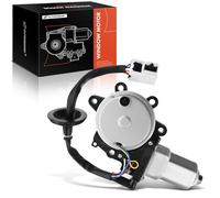 A-Premium Moteur de lève-vitre électrique avant gauche compatible avec Nissan 350Z 2003-2009 et Infiniti G35 2003-2007, côté conducteur, avec fonction anti-clip, remplace # 80731CD000, 80731CD001