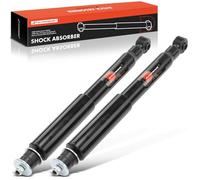 A-Premium Paire arrière (2) amortisseurs compatibles avec Kia Sedona 2002 2003 2004 2005 V6 3,5 L, côté conducteur et passager