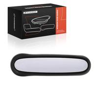 A-Premium Poignée de porte intérieure coulissante arrière côté conducteur ou passager, compatible avec Kia Sedona 2006-2012 et Hyundai Entourage 2007-2008, insert chromé noir, remplace #