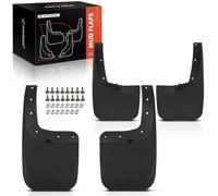 A-Premium Set of 4PCS Mud Flaps Splash Guards Mudguards Mudflaps with Hardware Kits Compatible with Ford Ranger 2024, Front & Rear (Driver and Passenger Side)