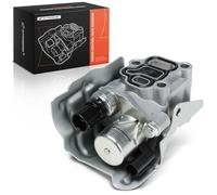 A-Premium VTEC Bobine de bobine solénoïde avec interrupteur de pression d'huile et joint compatible avec les modèles Acura et Honda - 2,0 L 2,4 L - RSX, Accord, Civic, CR-V, Element - Remplace # 15810