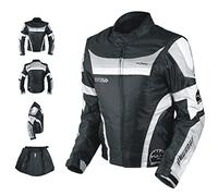 A-pro Blouson Oxford Nylon Homme Textile CE Protections Thermique Moto gris S