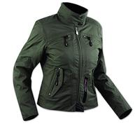 A-pro Blouson Textile Nylon Impermeable Chaud Etanche Protections CE Femme vert XL