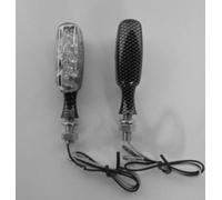 A-pro Couple Intermitentes LED Homologation E11 Universel Clignotants carbone