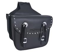 A-Pro Custom Moto Biker Ren Forced Saddle Bag Luggage Chopper Saddle Bags