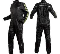 A-pro Moto Combinaison Doublure Reflechissant Motard Antipluie Nylon Etanche Fluo L