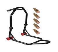 A-Pro Moto Roue avant bascule Support de montage Chock Moto halteb uegel Noir